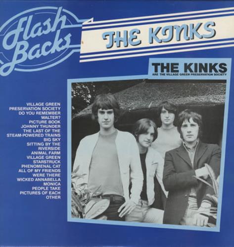 The Kinks Are The Village Green Preservation Society vinyl LP album (LP record) UK KINLPAR388809
