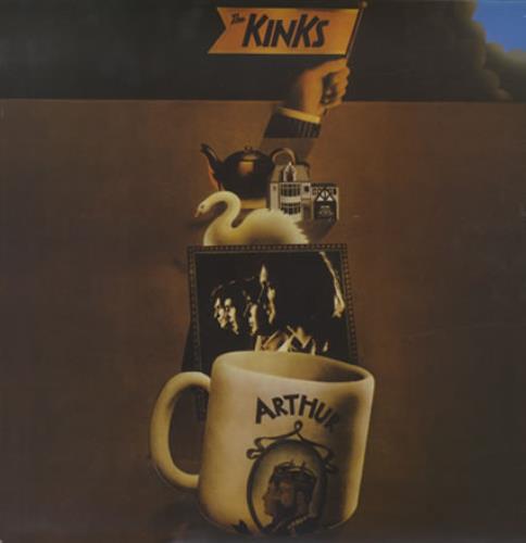 The Kinks Arthur, Or The Rise And Fall Of The British Empire vinyl LP album (LP record) UK KINLPAR399983