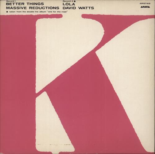 The Kinks Better Things - Doublepack 7" vinyl single (7 inch record / 45) UK KIN07BE53728