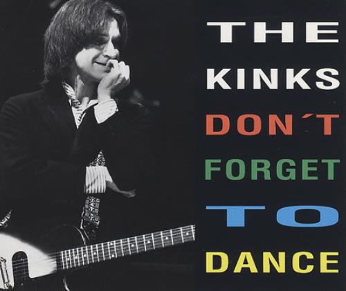 The Kinks Don't Forget To Dance CD single (CD5 / 5") German KINC5DO374490