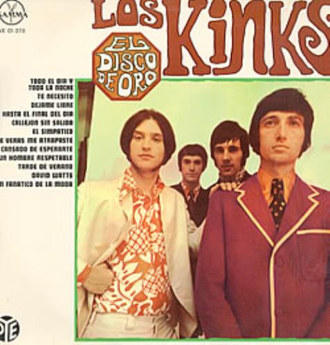 The Kinks El Disco De Los Kinks vinyl LP album (LP record) Mexican KINLPEL211576