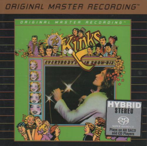 The Kinks Everybody's In Show-Biz super audio CD SACD US KINSAEV648191