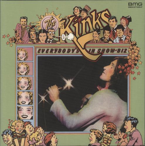 The Kinks Everybody's In Showbiz - Everybody's A Star: 50th Anniversary - 180gm 2-LP vinyl record set (Double LP Album) UK KIN2LEV867086