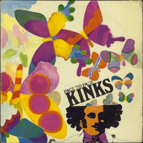 The Kinks Face To Face - 1st - Stereo - G/EX vinyl LP album (LP record) UK KINLPFA725806