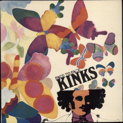The Kinks Face To Face - 1st vinyl LP album (LP record) UK KINLPFA774187