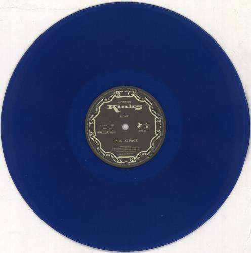 The Kinks Face To Face - RSD12 - Blue Vinyl + Un-Numbered + Shrinkwrap 2-LP vinyl record set (Double LP Album) UK KIN2LFA732616