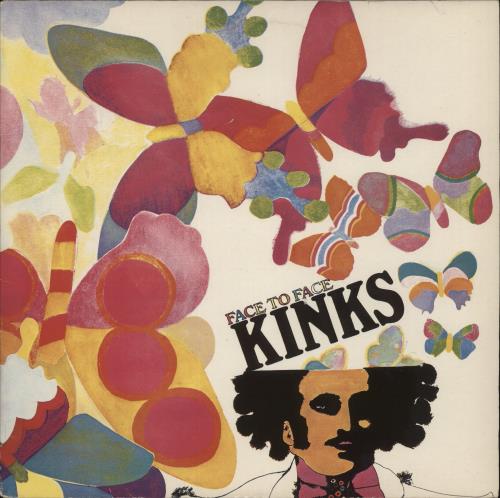 The Kinks Face To Face vinyl LP album (LP record) UK KINLPFA544472