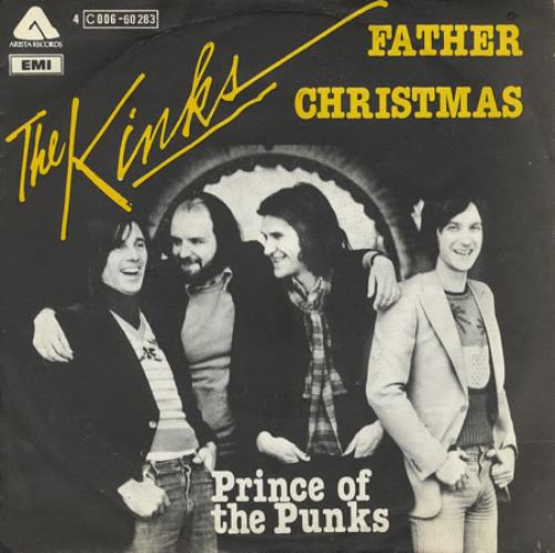 The Kinks Father Christmas 7" vinyl single (7 inch record / 45) Belgian KIN07FA377804