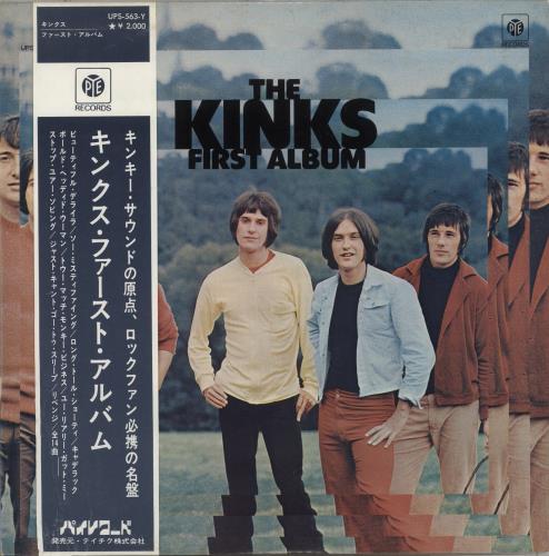 The Kinks First Album vinyl LP album (LP record) Japanese KINLPFI344747