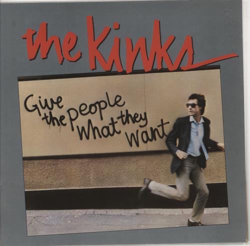 The Kinks Give The People What They Want vinyl LP album (LP record) German KINLPGI724554