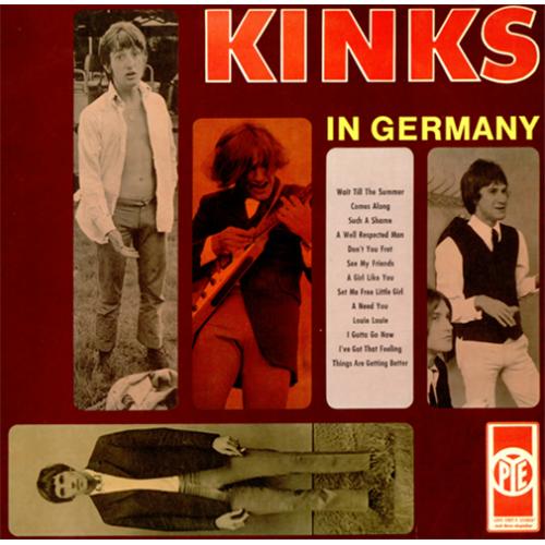 The Kinks In Germany vinyl LP album (LP record) German KINLPIN421530