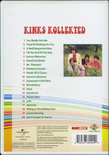 The Kinks Kinks Kollekted DVD Dutch KINDDKI771569