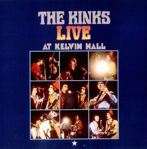 The Kinks Live At Kelvin Hall vinyl LP album (LP record) UK KINLPLI509103