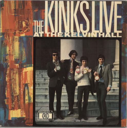 The Kinks Live At The Kelvin Hall vinyl LP album (LP record) German KINLPLI384390