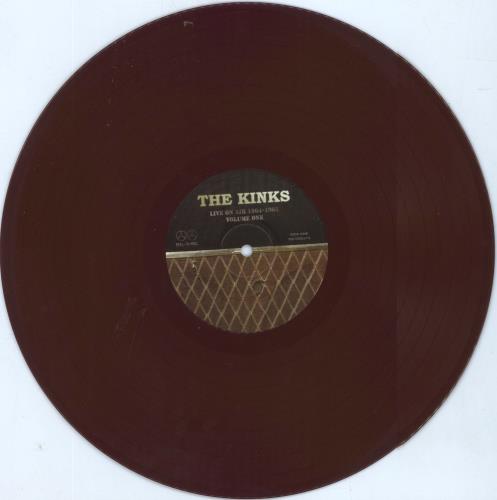 The Kinks Live On Air 1964-1965 Volume One vinyl LP album (LP record) UK KINLPLI807136