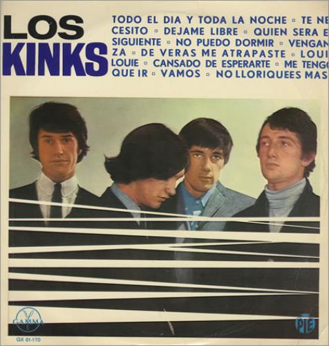 The Kinks Los Kinks vinyl LP album (LP record) Mexican KINLPLO247816