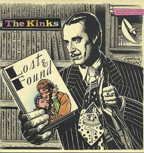 The Kinks Lost & Found 12" vinyl single (12 inch record / Maxi-single) UK KIN12LO26356