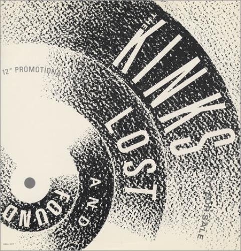 The Kinks Lost And Found 12" vinyl single (12 inch record / Maxi-single) US KIN12LO77488