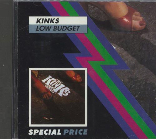 The Kinks Low Budget CD album (CDLP) German KINCDLO63801