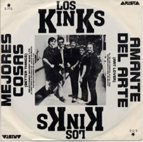 The Kinks Mejoras Cosas 7" vinyl single (7 inch record / 45) Mexican KIN07ME111824
