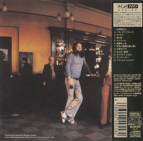 The Kinks Muswell Hillbillies CD album (CDLP) Japanese KINCDMU392162