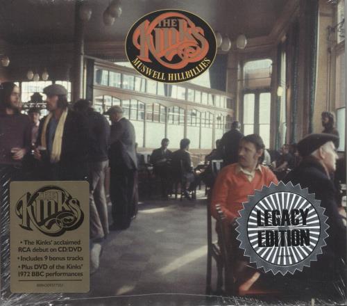 The Kinks Muswell Hillbillies 2-disc CD/DVD set UK KIN2DMU509006