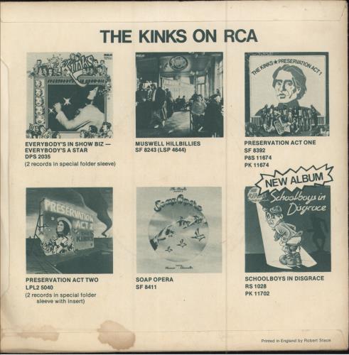 The Kinks No More Looking Back 7" vinyl single (7 inch record / 45) UK KIN07NO148447