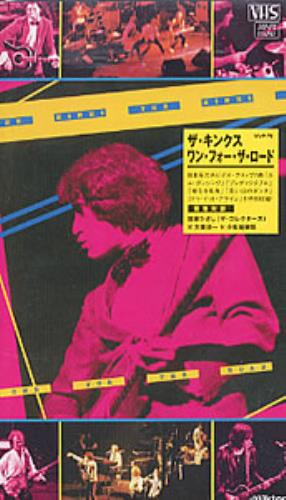 The Kinks One For The Road video (VHS or PAL or NTSC) Japanese KINVION221060