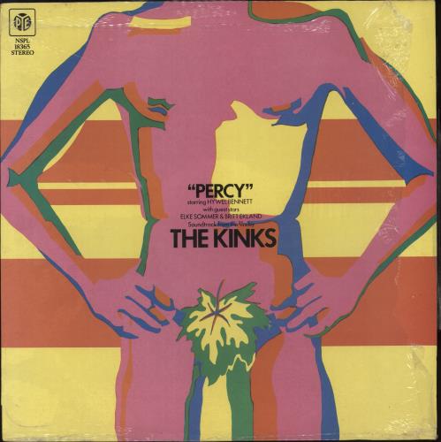 The Kinks Percy - Shrink vinyl LP album (LP record) UK KINLPPE886575