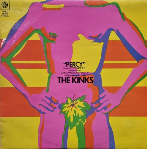 The Kinks Percy - Test Pressing + P/S vinyl LP album (LP record) UK KINLPPE785673