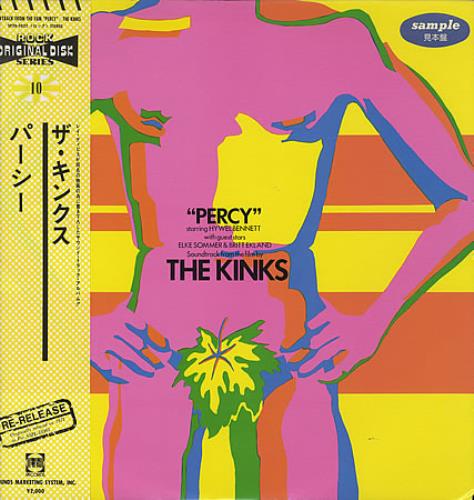 The Kinks Percy vinyl LP album (LP record) Japanese KINLPPE403238