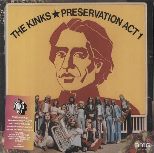 The Kinks Preservation Act 1 vinyl LP album (LP record) UK KINLPPR824258