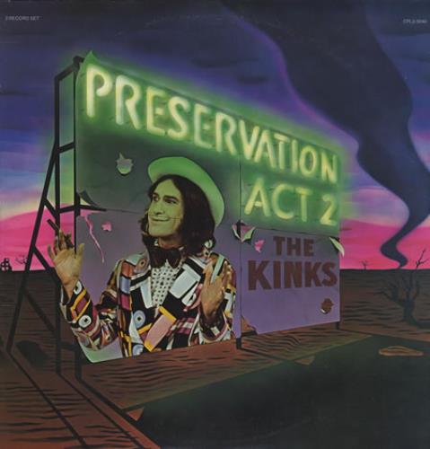 The Kinks Preservation Act 2 2-LP vinyl record set (Double LP Album) Canadian KIN2LPR234817