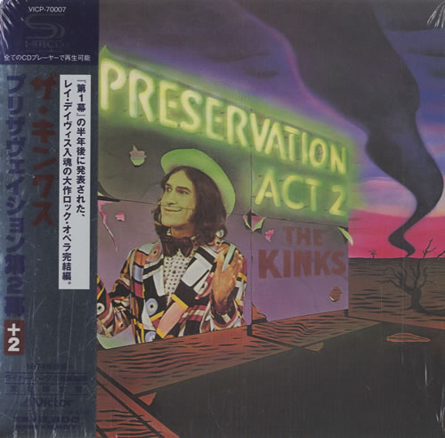 The Kinks Preservation Act 2 SHM CD Japanese KINHMPR454285