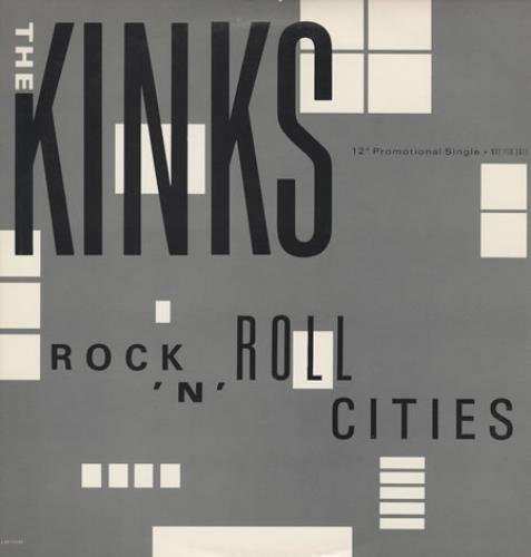 The Kinks Rock 'n' Roll Cities 12" vinyl single (12 inch record / Maxi-single) US KIN12RO77572