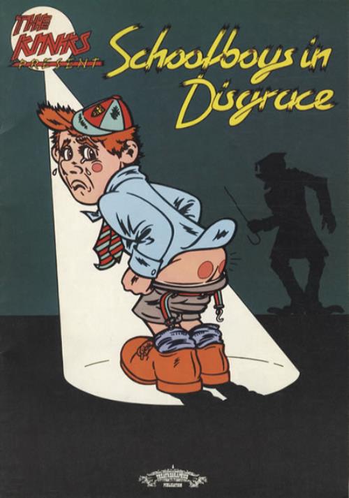 The Kinks Schoolboys In Disgrace tour programme UK KINTRSC345648