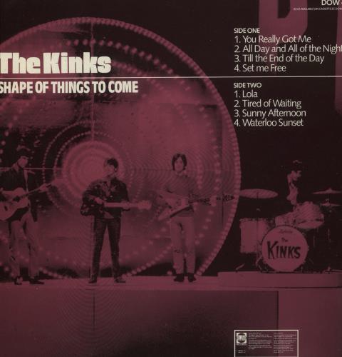The Kinks Shape Of Things To Come 10" vinyl single (10 inch record) UK KIN10SH66334