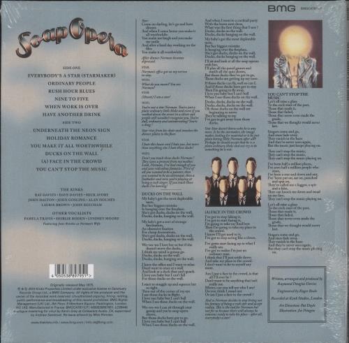 The Kinks Soap Opera - Sealed vinyl LP album (LP record) UK KINLPSO824263