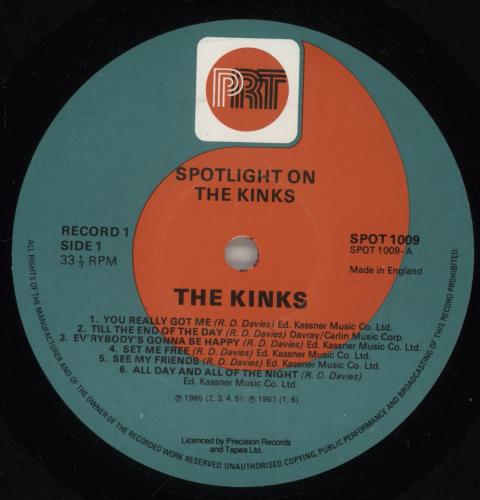 The Kinks Spotlight On The Kinks 2-LP vinyl record set (Double LP Album) UK KIN2LSP512183