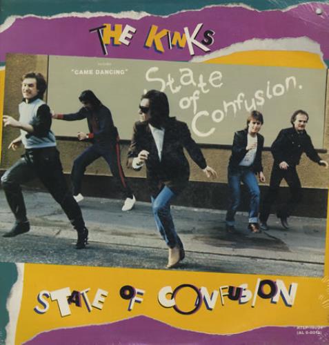 The Kinks State Of Confusion vinyl LP album (LP record) Philippino KINLPST368139