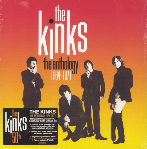 The Kinks The Anthology 1964-1971 - Sealed CD Album Box Set UK KINDXTH616224