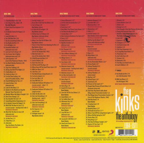 The Kinks The Anthology 1964-1971 - Sealed CD Album Box Set UK KINDXTH616224