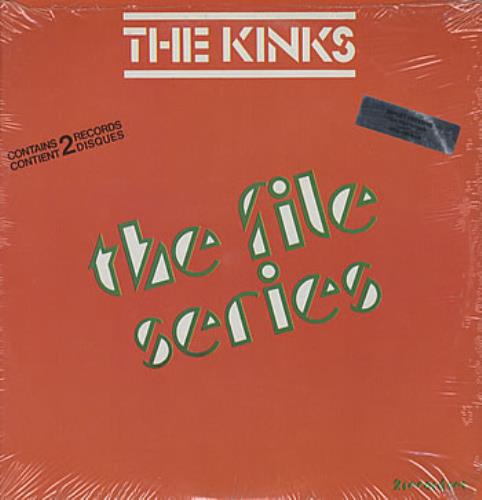 The Kinks The File Series 2-LP vinyl record set (Double LP Album) Canadian KIN2LTH304201
