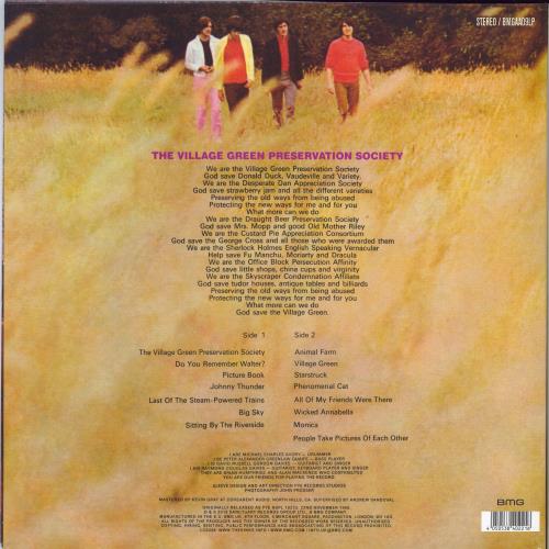The Kinks The Kinks Are The Village Green Preservation Society vinyl LP album (LP record) UK KINLPTH773375