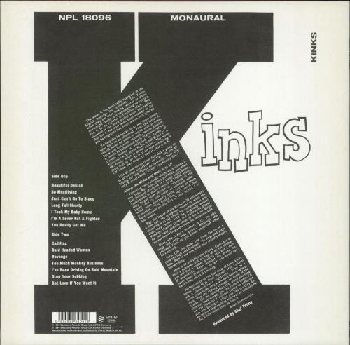 The Kinks The Kinks: 50th Aniniversary vinyl LP album (LP record) UK KINLPTH818071