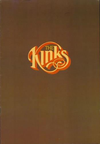 The Kinks The Kinks tour programme UK KINTRTH786009