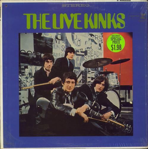 The Kinks The Live Kinks - 1st vinyl LP album (LP record) US KINLPTH104410