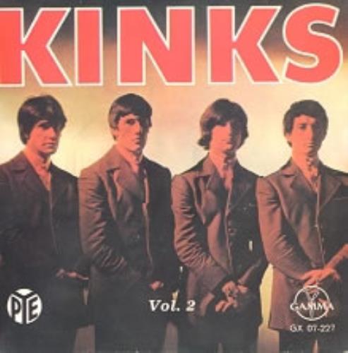 The Kinks Vol. 2 EP 7" vinyl single (7 inch record / 45) Mexican KIN07VO170658