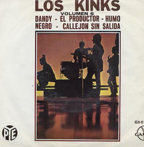 The Kinks Volumen 6 7" vinyl single (7 inch record / 45) Mexican KIN07VO184121