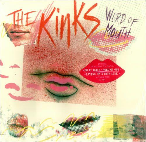 The Kinks Word Of Mouth - sealed vinyl LP album (LP record) US KINLPWO439062